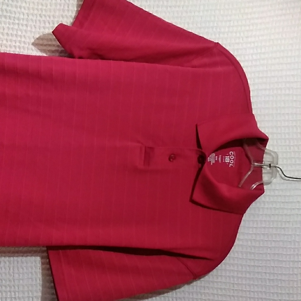Hagger cool 18 red polo
